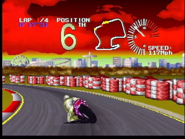 Super Burnout screenshot 4 for Jaguar